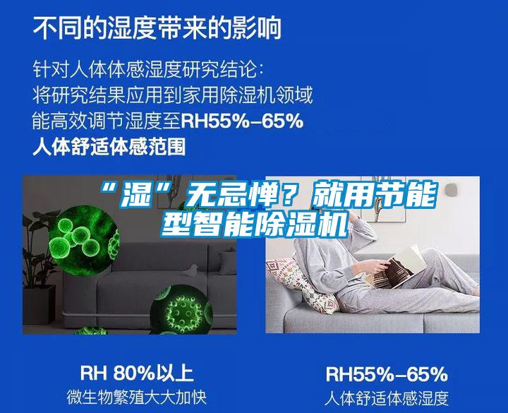 “濕”無忌憚?就用節能型智能除濕機