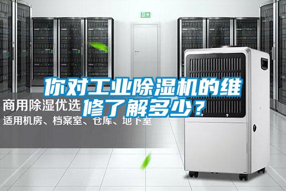 你對工業(yè)除濕機(jī)的維修了解多少？