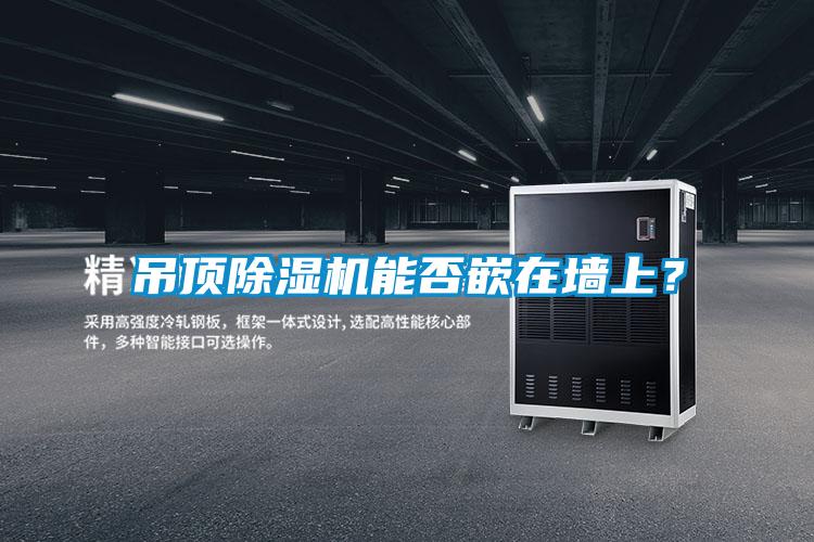 吊頂除濕機(jī)能否嵌在墻上?