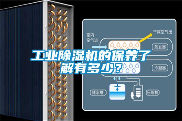 工業除濕機的保養了解有多少？