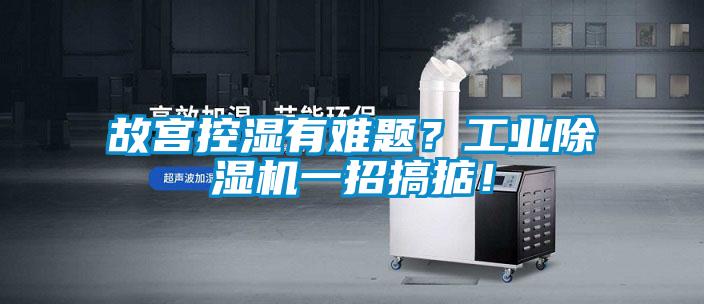 故宮控濕有難題？工業除濕機一招搞掂！