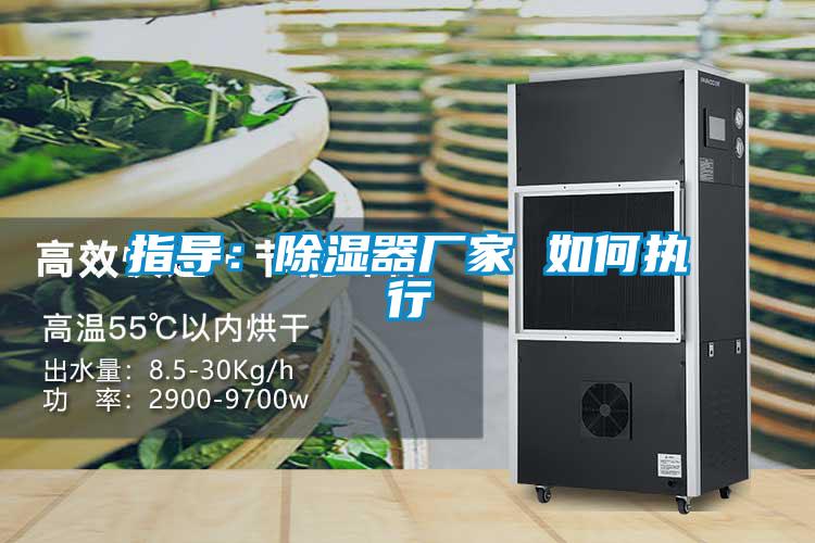 指導:除濕器廠家 如何執(zhí)行