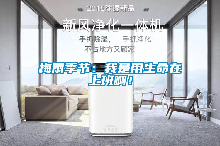 梅雨季節(jié)：我是用生命在上班??！