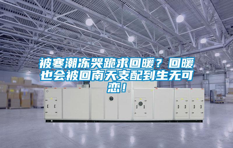 被寒潮凍哭跪求回暖？回暖也會(huì)被回南天支配到生無(wú)可戀！