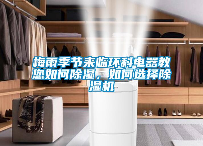 梅雨季節來臨環科電器教您如何除濕，如何選擇除濕機