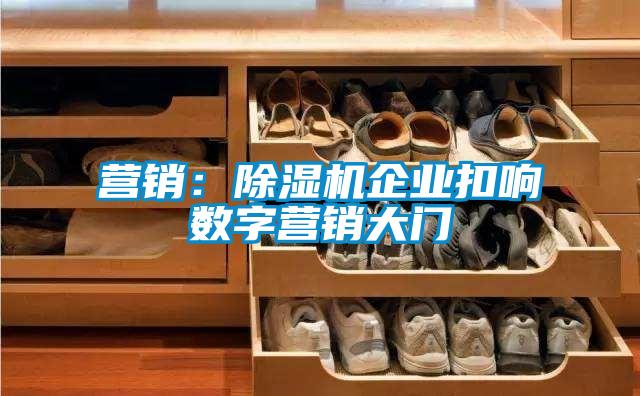 營銷:除濕機企業扣響數字營銷大門