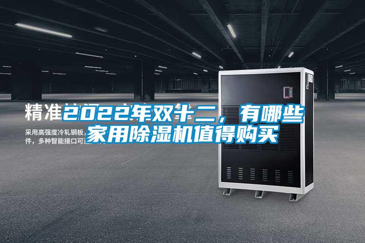 2022年雙十二,有哪些家用除濕機值得購買