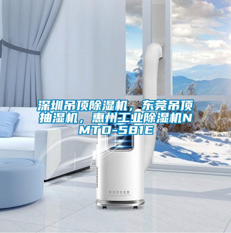 深圳吊頂除濕機，東莞吊頂抽濕機，惠州工業除濕機NMTD-581E
