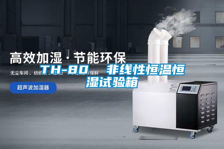 TH-80 非線性恒溫恒濕試驗箱