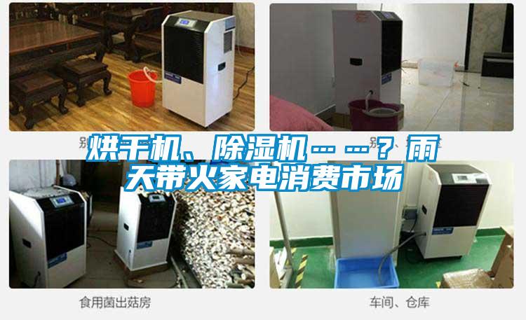 烘干機(jī)、除濕機(jī)……？雨天帶火家電消費(fèi)市場(chǎng)