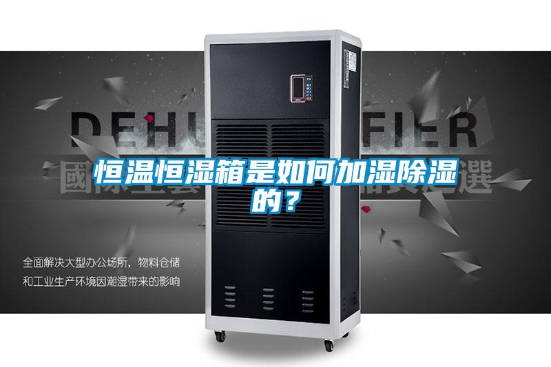恒溫恒濕箱是如何加濕除濕的?