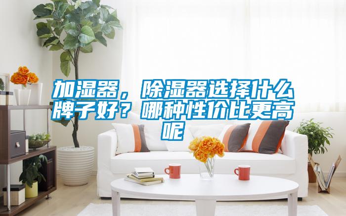 加濕器,除濕器選擇什么牌子好?哪種性價(jià)比更高呢