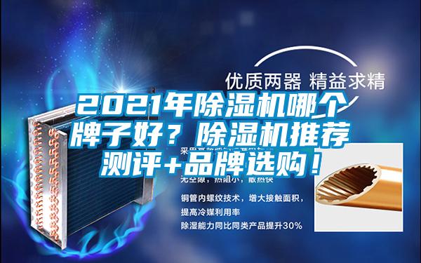 2021年除濕機哪個牌子好？除濕機推薦測評+品牌選購！
