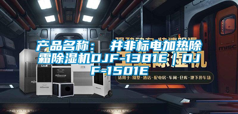 產品名稱:東井非標電加熱除霜除濕機DJF-1381E|DJF-1501E