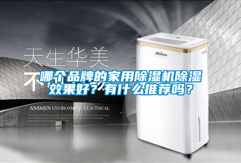 哪個品牌的家用除濕機除濕效果好？有什么推薦嗎？