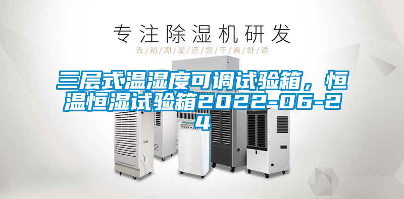 三層式溫濕度可調試驗箱，恒溫恒濕試驗箱2022-06-24