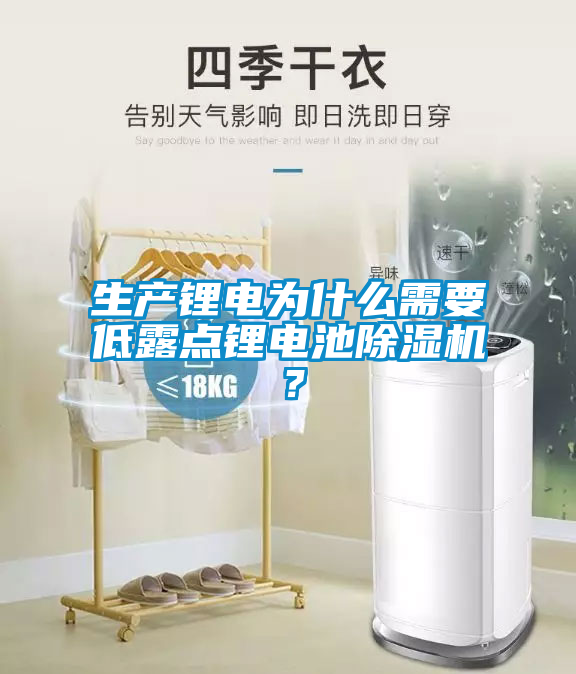 生產(chǎn)鋰電為什么需要低露點鋰電池除濕機(jī)?