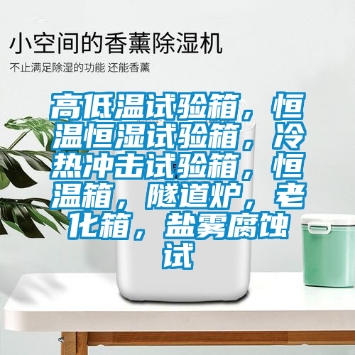 高低溫試驗箱，恒溫恒濕試驗箱，冷熱沖擊試驗箱，恒溫箱，隧道爐，老化箱，鹽霧腐蝕試