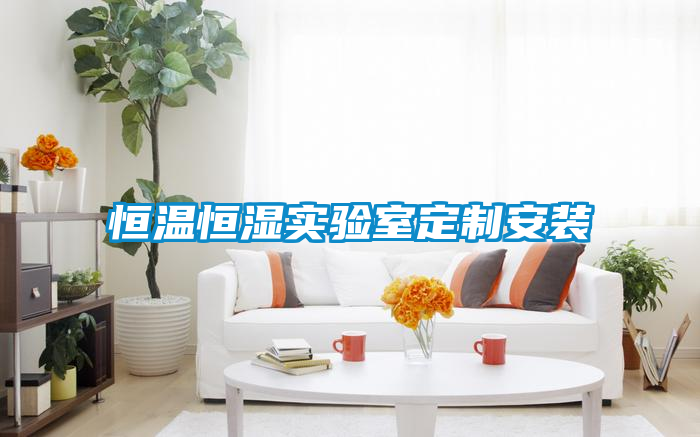 恒溫恒濕實(shí)驗室定制安裝