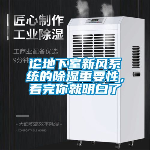 論地下室新風系統的除濕重要性,看完你就明白了