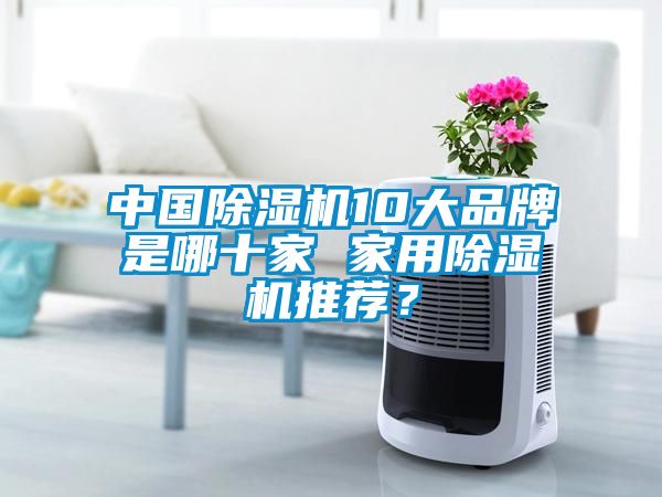 中國除濕機10大品牌是哪十家 家用除濕機推薦？