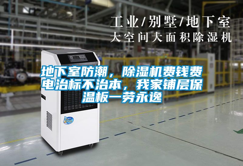 地下室防潮,除濕機費錢費電治標不治本,我家鋪層保溫板一勞永逸